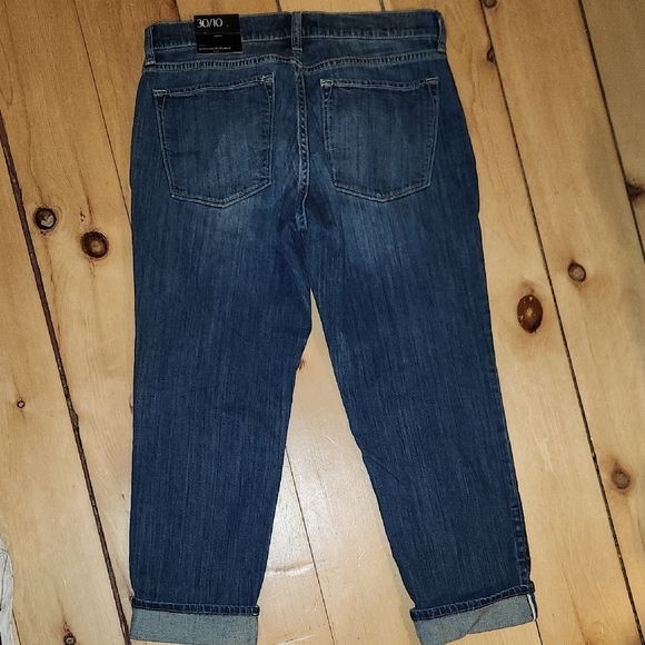 Banana Republic Blue Skinny Fit Crop Jeans - Picture 4 of 7
